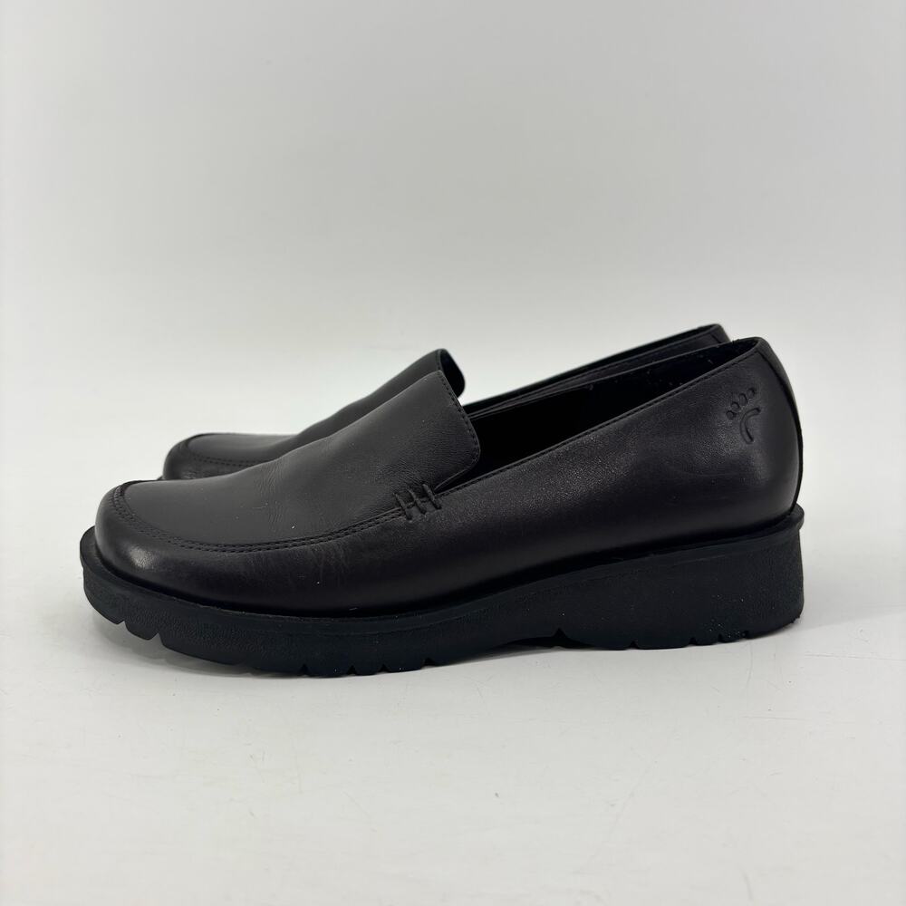 Bare Traps Womens Size 6 Ecstasy Brown Loafers Leather Slip On